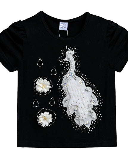 kids-atelier-mimi-tutu-kid-baby-girl-black-peacock-applique-t-shirt-mt4208-peacock-black