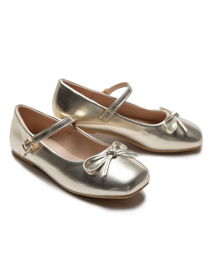 Kidsatelier-Tulleen-TSM42007-Gold-julietta-bow-flats