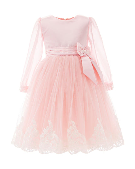 Kidsatelier-tulleen-T92208-tulleen-pink-encina-victorian-bow-dress-t92208