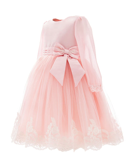 Kidsatelier-tulleen-T92208-tulleen-pink-encina-victorian-bow-dress-t92208