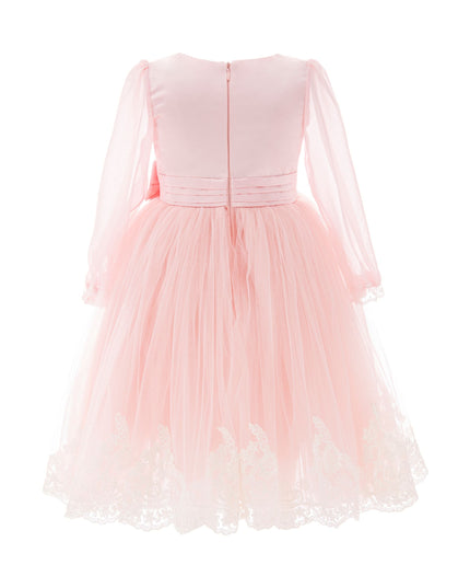 Kidsatelier-tulleen-T92208-tulleen-pink-encina-victorian-bow-dress-t92208