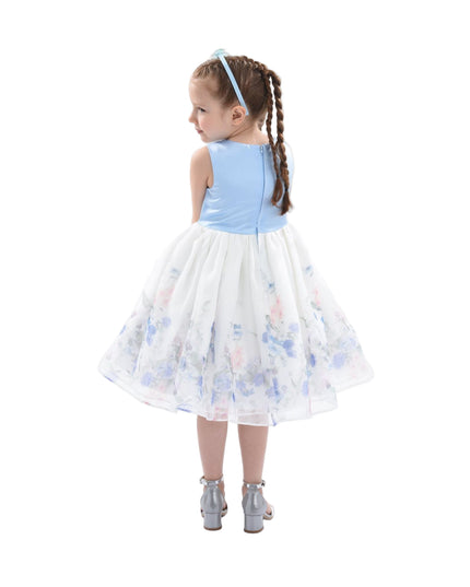 kidsatelier-tulleen-T1292-Blue-mabel-floral-garden-organza-dress