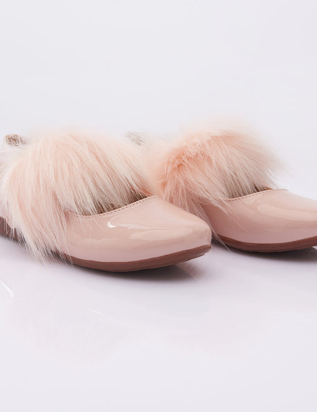 kids-atelier-perla-kid-girl-patent-pink-fur-strap-flats-v92b-patent-pink