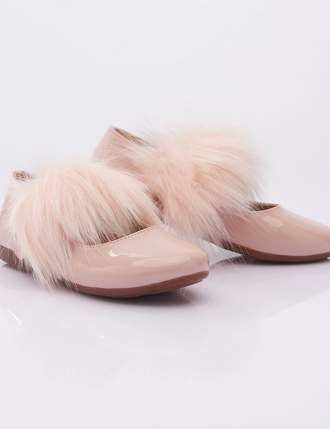 kids-atelier-perla-kid-girl-patent-pink-fur-strap-flats-v92b-patent-pink