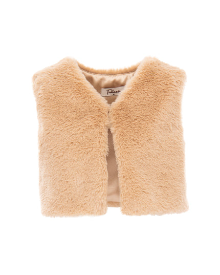 kids-atelier-tulleen-kid-girl-beige-faux-fur-vest-t922302-beige