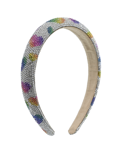 kidsatelier-Mimi Tutu-MTHB52015-Rainbow-multicolor-rhinestone-rainbow-heart-headband