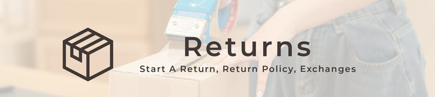Return Information on Tulleen.com, (returns as in returning products), Start a Return, Return Policy, and Exchanges Here.