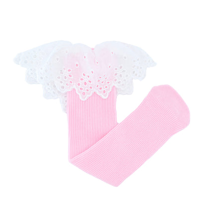 White Trim Skirt Socks