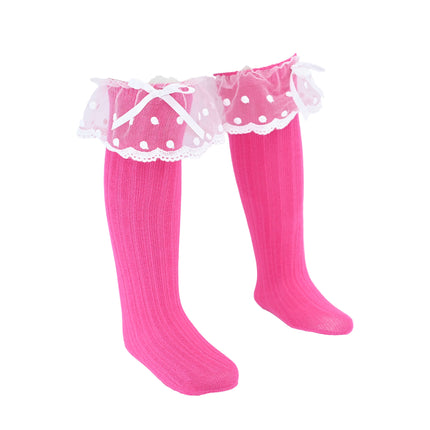 Ankle Skirt Polka Bow Socks