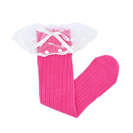 Ankle Skirt Polka Bow Socks