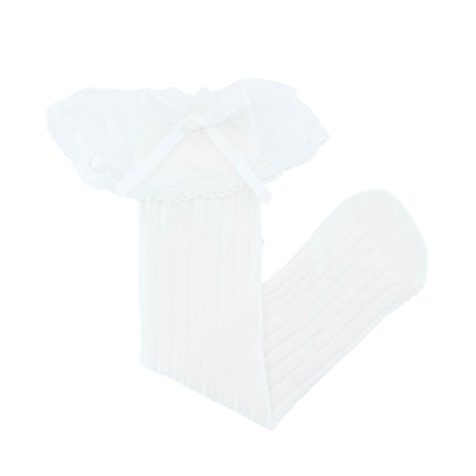Ankle Skirt Polka Bow Socks