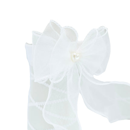 Tulle Tie Wrap Heart Socks