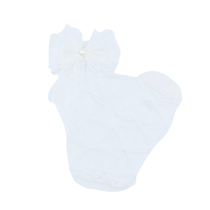 Tulle Tie Wrap Heart Socks