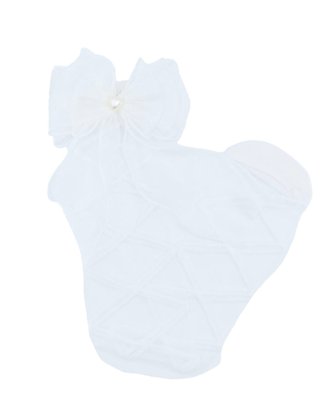 Tulle Tie Wrap Heart Socks