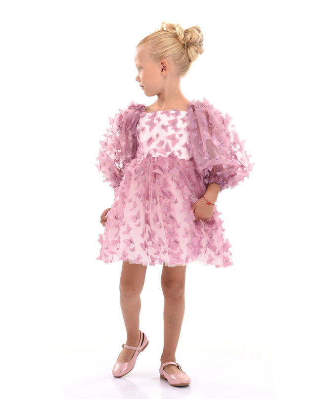 Pink Bell Mariposa Dress