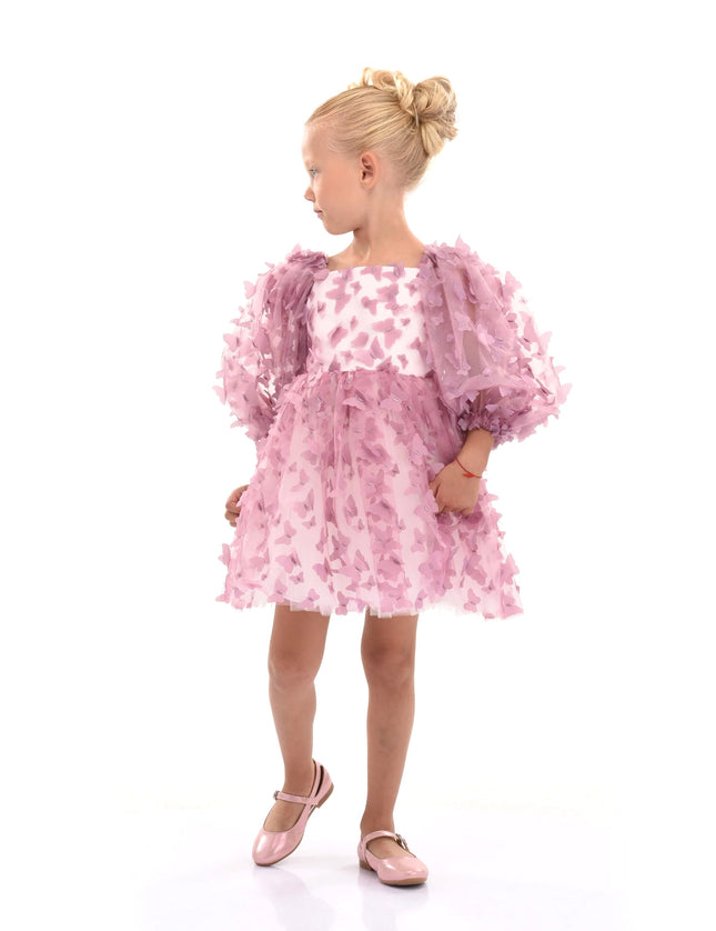Pink Bell Mariposa Dress