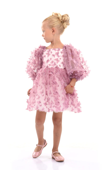 Pink Bell Mariposa Dress