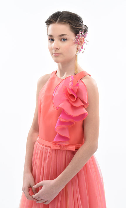 kids-atelier-tulleen-kid-girl-orange-malaga-halter-ruffle-gown-2962-orange-fuchsia