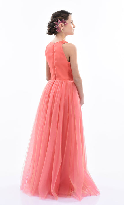 kids-atelier-tulleen-kid-girl-orange-malaga-halter-ruffle-gown-2962-orange-fuchsia