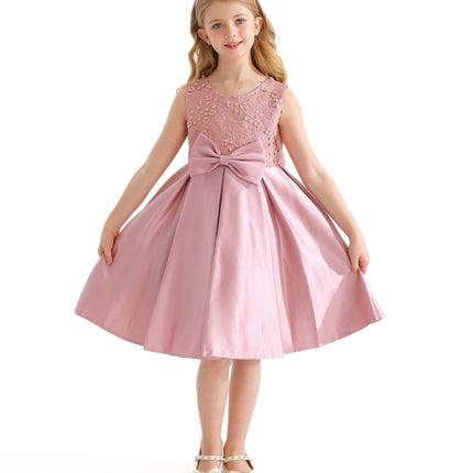 Pink Hampton Double Bow Dress