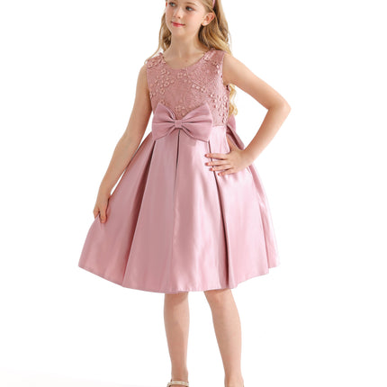 Pink Hampton Double Bow Dress