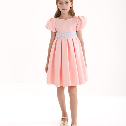 Pink Easton Teacup Belt Dress