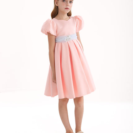 Pink Easton Teacup Belt Dress