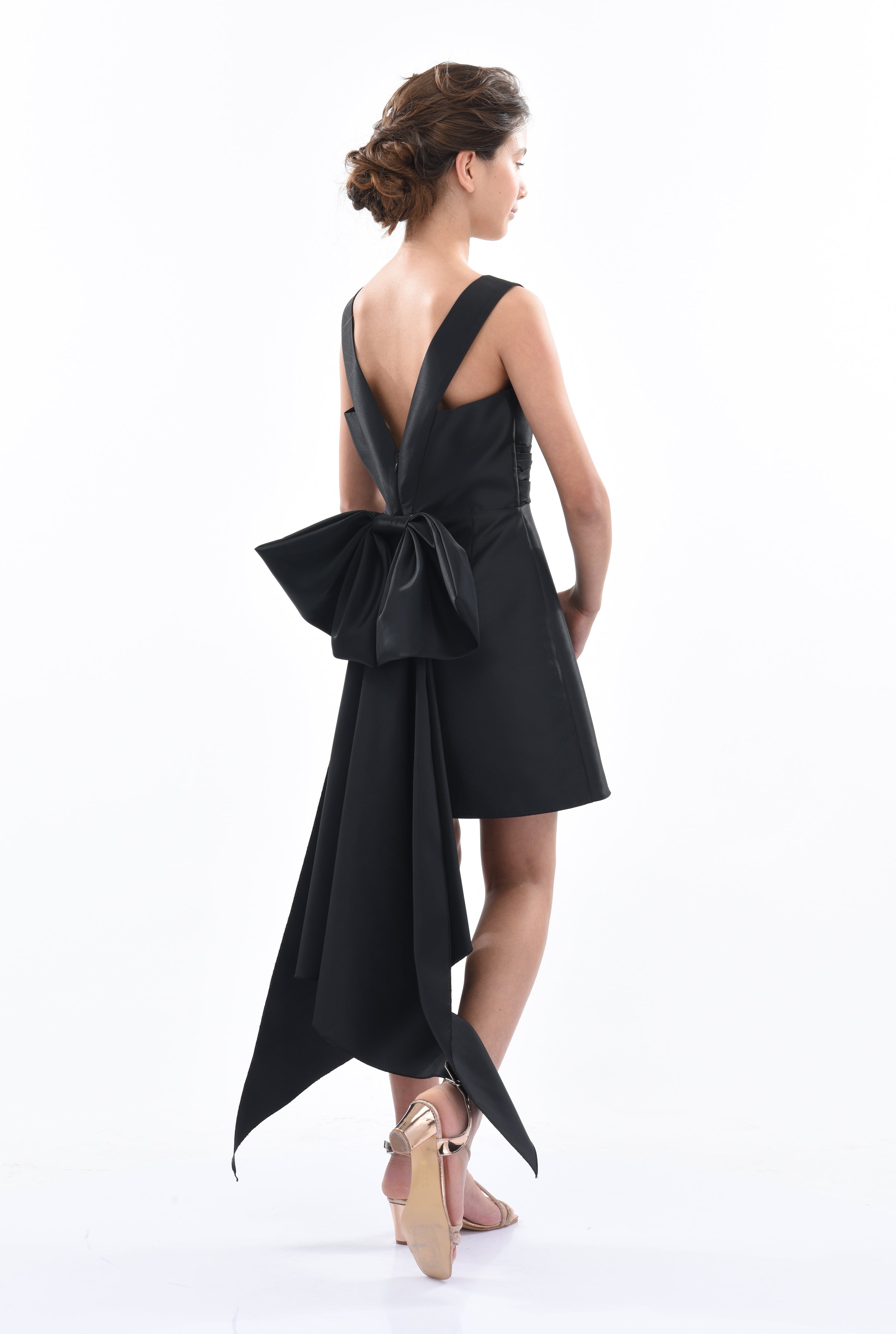 Tulleen Girl's Isabel Dress - Black