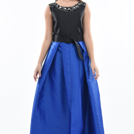 kids-atelier-tulleen-kid-girl-blue-lucena-sleeveless-gem-gown-3079-black-blue