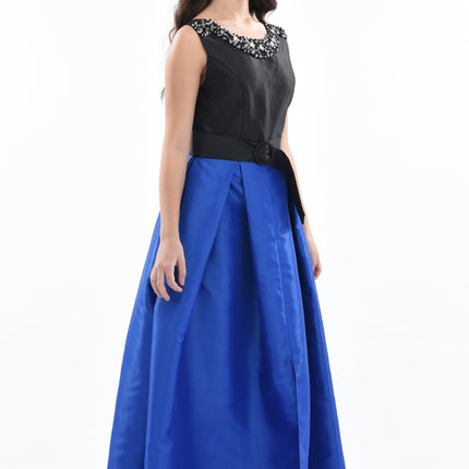 kids-atelier-tulleen-kid-girl-blue-lucena-sleeveless-gem-gown-3079-black-blue