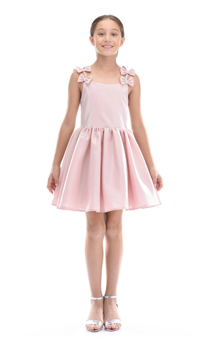 Pink Bow Dumont Dress