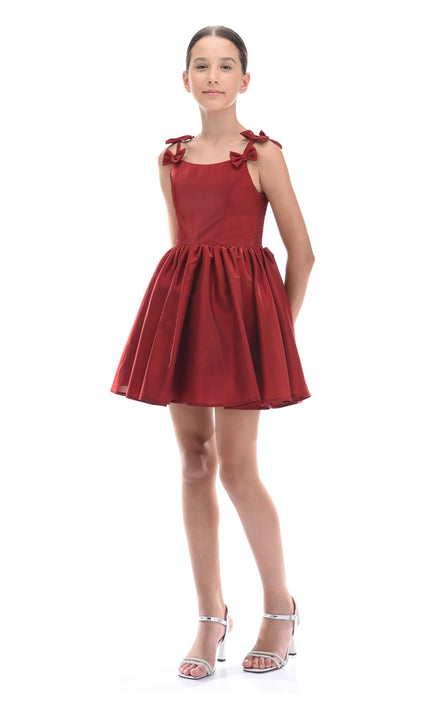 Red Bow Dumont Dress