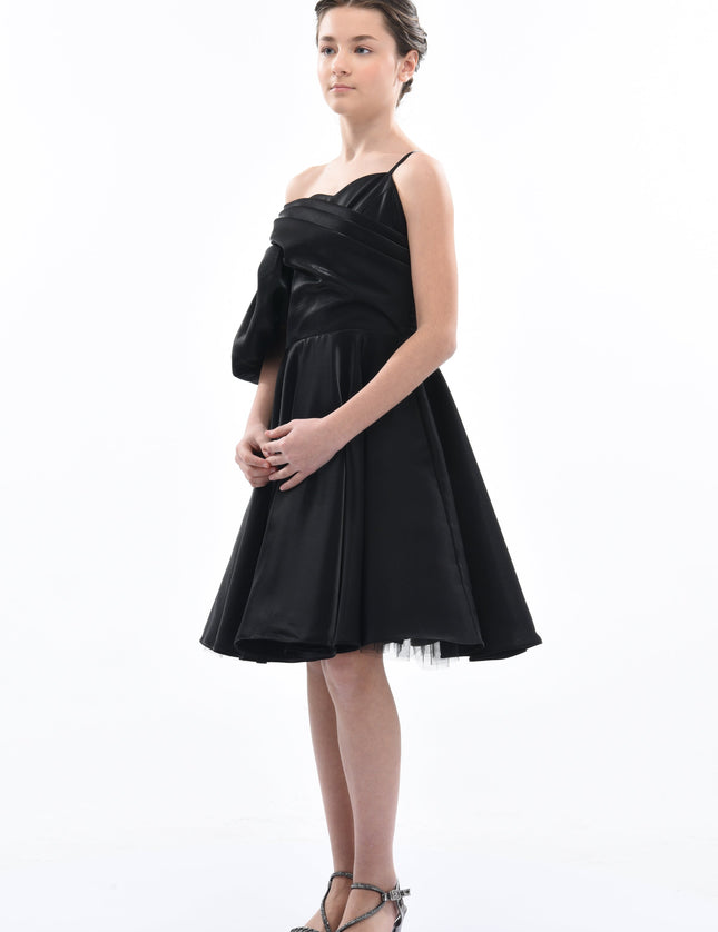 Black Felice Off Shoulder Dress