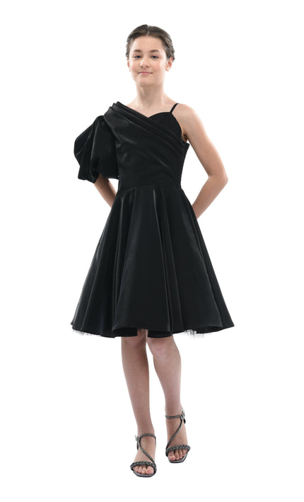 Black Felice Off Shoulder Dress