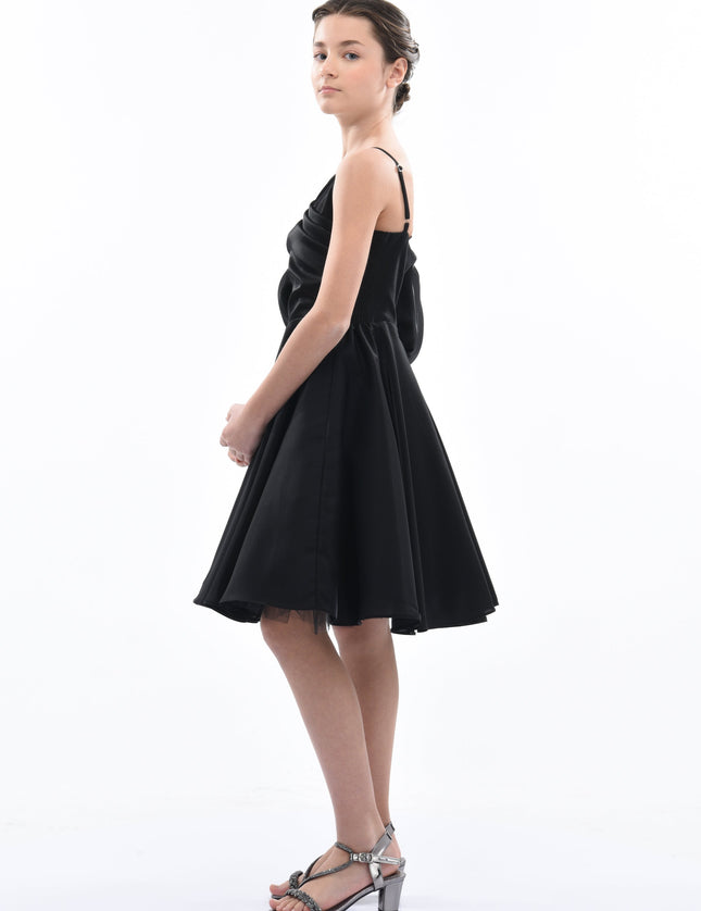 Black Felice Off Shoulder Dress
