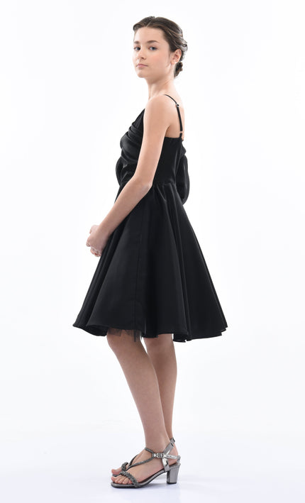 Black Felice Off Shoulder Dress
