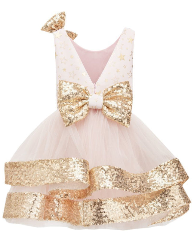 kids-atelier-tulleen-kid-girl-pink-glitter-gold-star-dress-ss19411-pink-gold-glitter