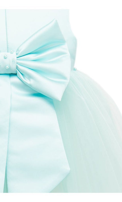 kids-atelier-tulleen-baby-girl-ss19602-Blue Teal Dress