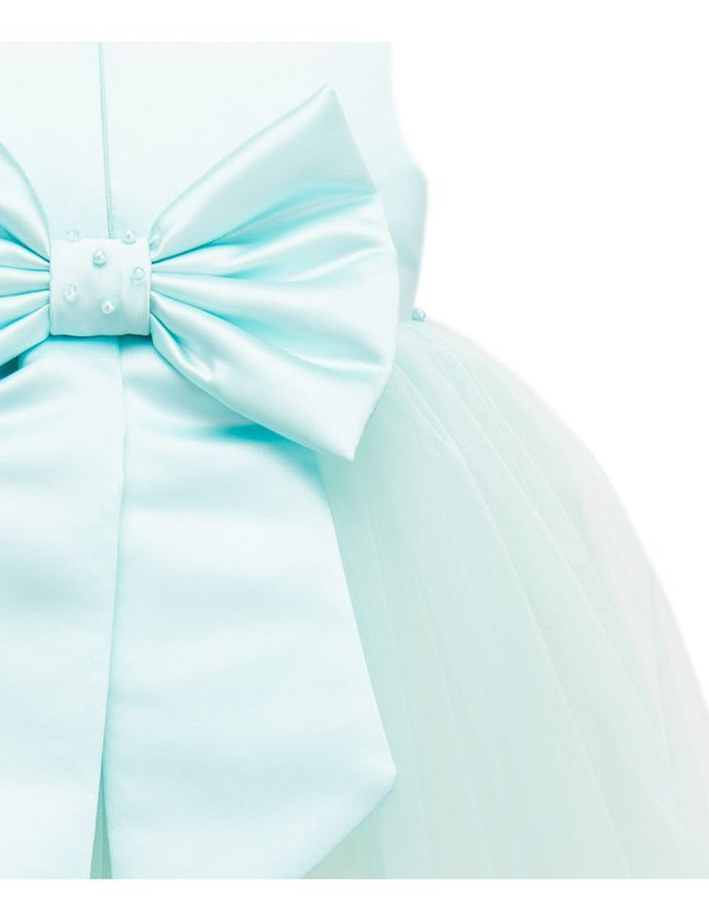 kids-atelier-tulleen-baby-girl-ss19602-Blue Teal Dress