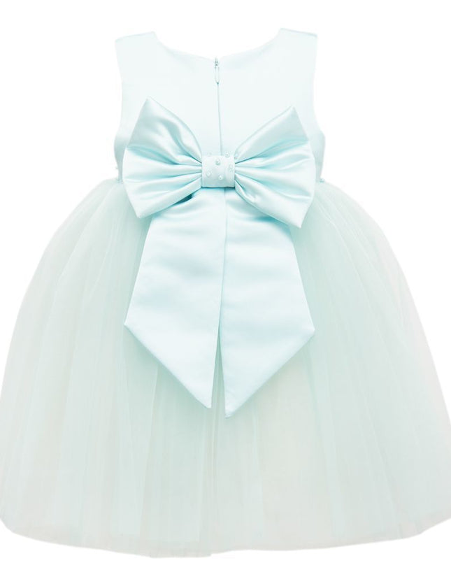 kids-atelier-tulleen-baby-girl-ss19602-Blue Teal Dress