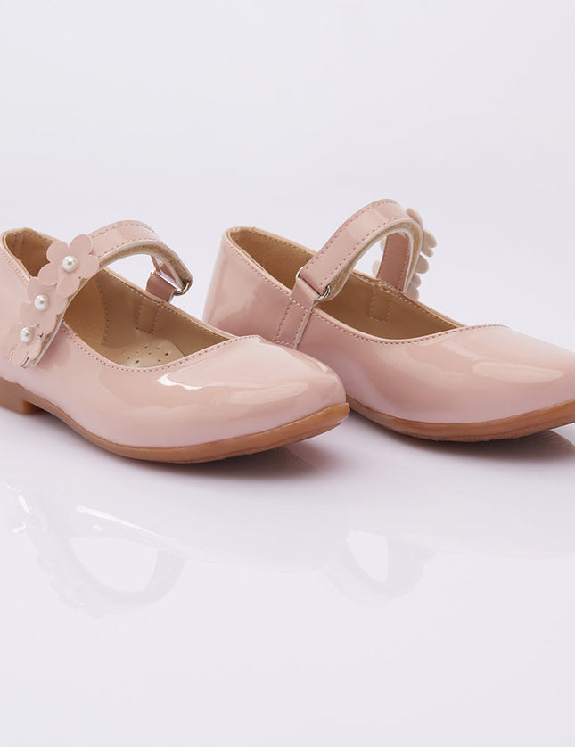 kids-atelier-perla-kid-girl-shoes-glossy-pink-flower-flats-v63b-pink