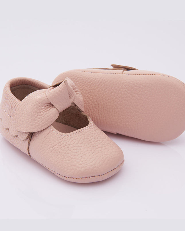 Pink Bow Mary Jane Booties