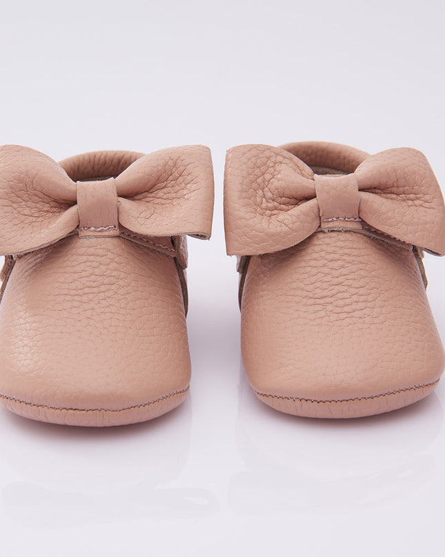 Pink Bow Booties