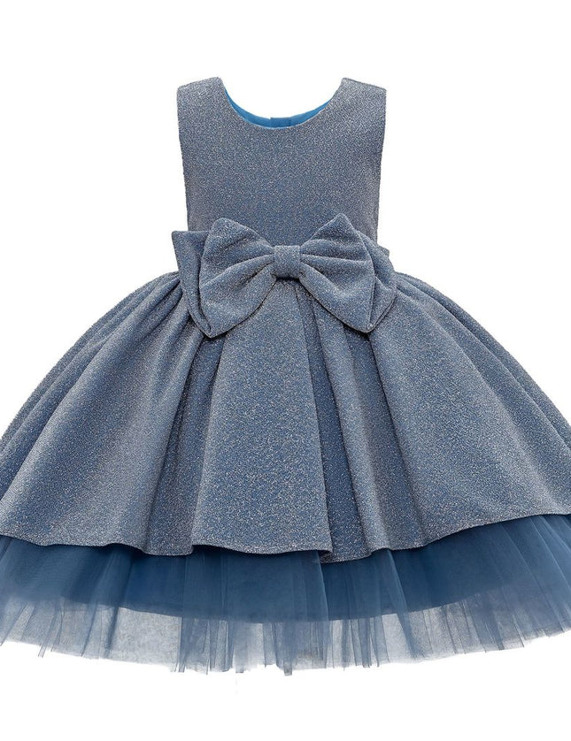 kids-atelier-tulleen-kid-girl-blue-sarita-glitter-double-bow-dress-tt38kv-blue