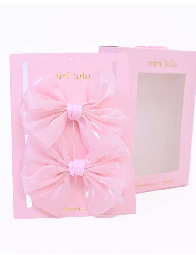 Kidsatelier-Tulleen-MTHC4211-multicolor-satin-bow-hairclip-set