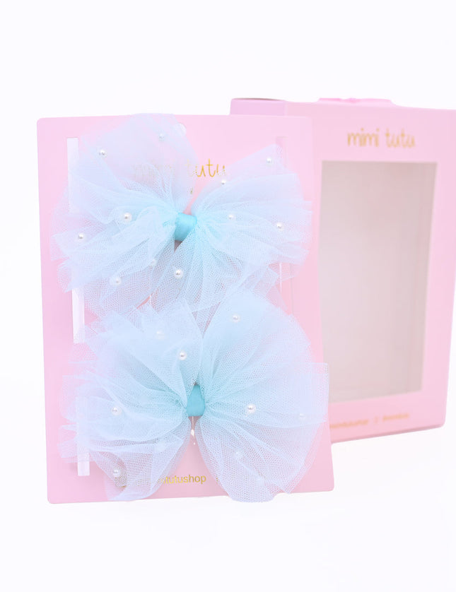 Kidsatelier-Tulleen-MTHC4204-tulle-bow-pearl-accented-hairclip-set