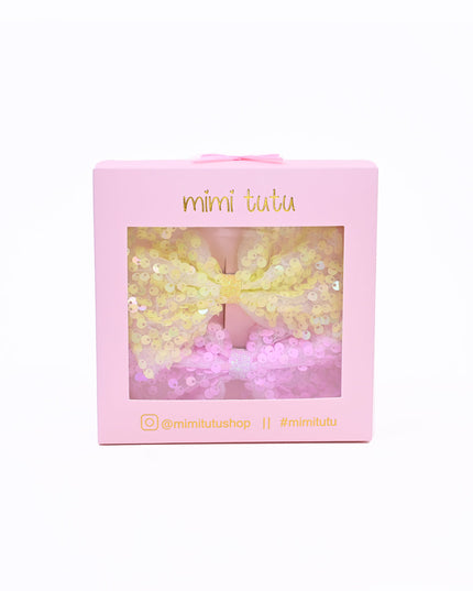 Kidsatelier-Tulleen-MTHC4202-sequin-bow-hairclip-set