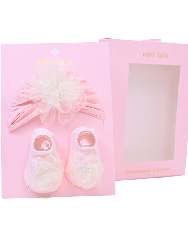 Ivory Flower Pink Base Gift Set