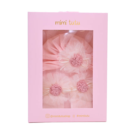 Pink Flower Ivory Petal Gift Set