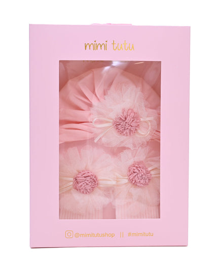 Pink Flower Ivory Petal Gift Set